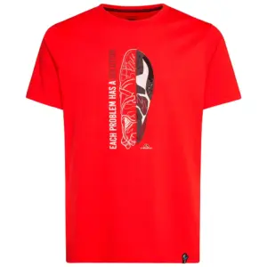 La Sportiva Solution T-shirt Met Korte Mouwen Rood