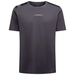 La Sportiva Ridge T-shirt Met Korte Mouwen Zwart