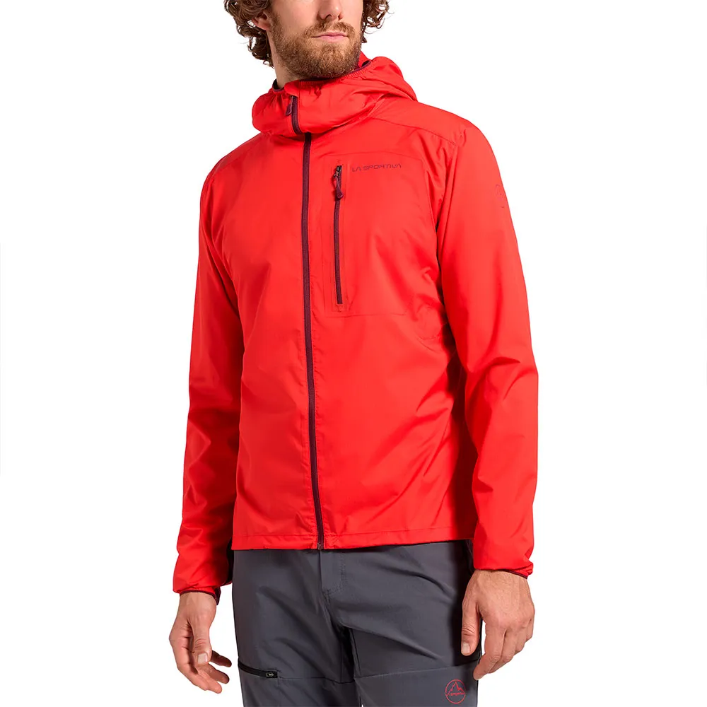 La Sportiva Wall Breeze Stretch Jas Rood
