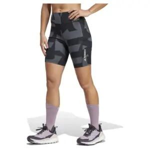 Adidas Terrex Multi 8´´ Printed Korte Leggings Zwart