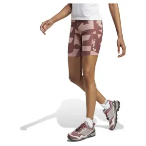 Adidas Terrex Multi 8´´ Printed Korte Leggings Warm Clay / Quiet Crimson / Quiet Crimson / Quiet Crimson