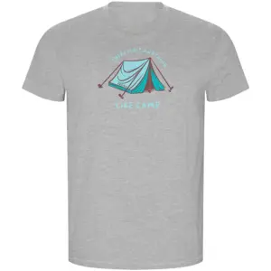 Kruskis Anything Like Camp Eco T-shirt Met Korte Mouwen Grijs