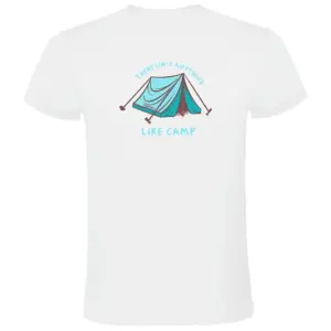Kruskis Anything Like Camp T-shirt Met Korte Mouwen Wit