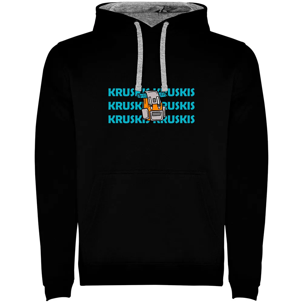 Kruskis Backpack Hoodie Zwart