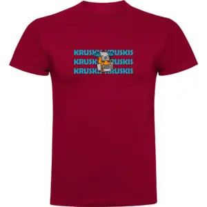 Kruskis Backpack T-shirt Met Korte Mouwen Rood