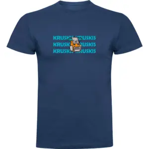 Kruskis Backpack T-shirt Met Korte Mouwen Blauw