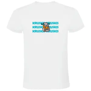 Kruskis Backpack T-shirt Met Korte Mouwen Wit