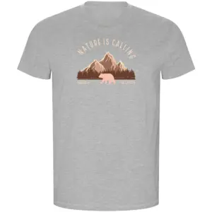 Kruskis Bear Eco T-shirt Met Korte Mouwen Grijs