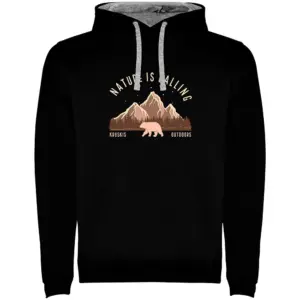 Kruskis Bear Hoodie Zwart