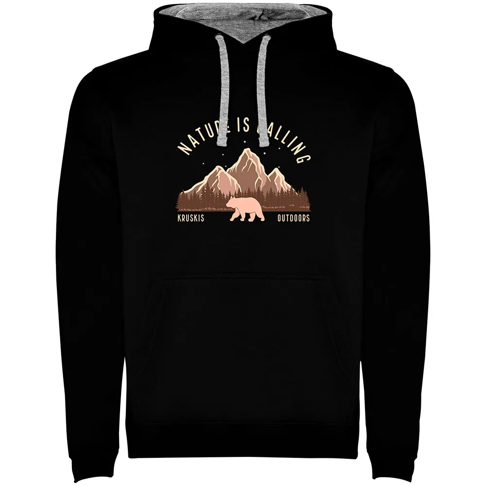 Kruskis Bear Hoodie Zwart