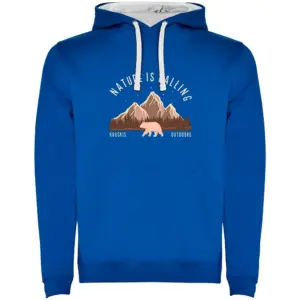Kruskis Bear Hoodie Blauw