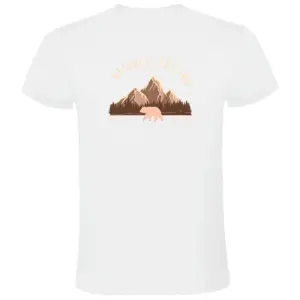 Kruskis Bear T-shirt Met Korte Mouwen Wit