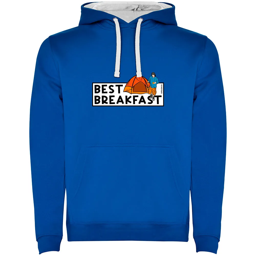 Kruskis Best Breakfast Hoodie Blauw