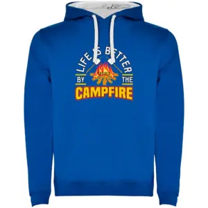 Kruskis Better By The Campfire Hoodie Blauw