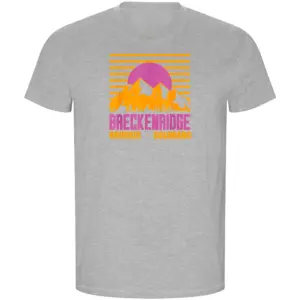 Kruskis Breckenridge Eco T-shirt Met Korte Mouwen Grijs