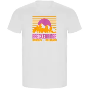 Kruskis Breckenridge Eco T-shirt Met Korte Mouwen Wit