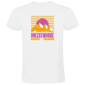 Kruskis Breckenridge T-shirt Met Korte Mouwen Wit