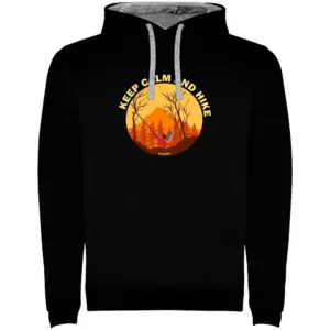 Kruskis Calm And Hike Hoodie Zwart