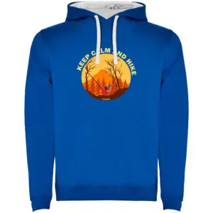 Kruskis Calm And Hike Hoodie Blauw