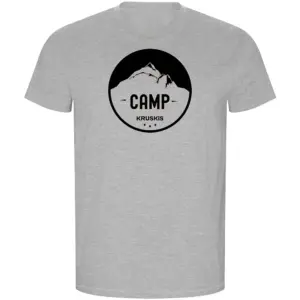 Kruskis Camp Eco T-shirt Met Korte Mouwen Grijs
