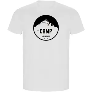Kruskis Camp Eco T-shirt Met Korte Mouwen Wit