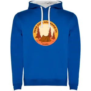 Kruskis Camp On Hoodie Blauw