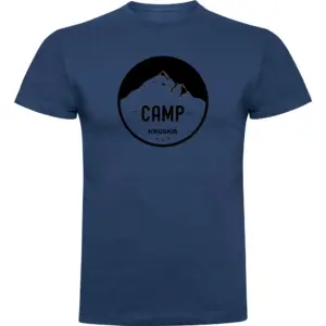 Kruskis Camp T-shirt Met Korte Mouwen Blauw