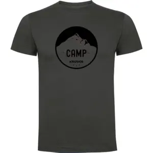 Kruskis Camp T-shirt Met Korte Mouwen Grijs