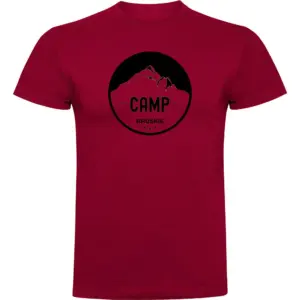 Kruskis Camp T-shirt Met Korte Mouwen Rood