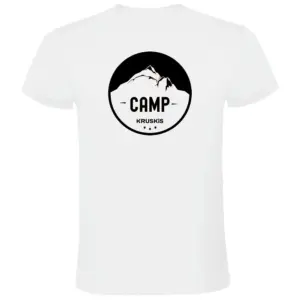Kruskis Camp T-shirt Met Korte Mouwen Wit