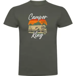 Kruskis Camper King T-shirt Met Korte Mouwen Groen