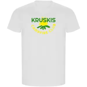 Kruskis Campfire Club Eco T-shirt Met Korte Mouwen Wit