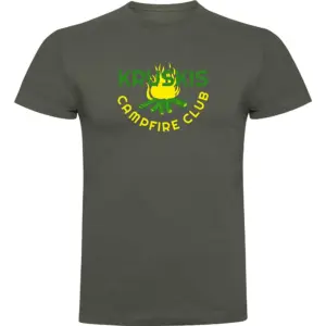 Kruskis Campfire Club T-shirt Met Korte Mouwen Groen