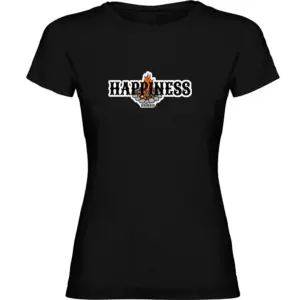 Kruskis Campfire Happiness T-shirt Met Korte Mouwen Zwart
