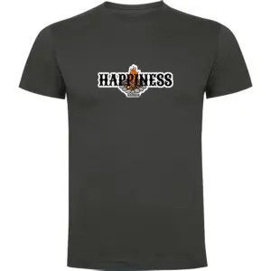 Kruskis Campfire Happiness T-shirt Met Korte Mouwen Grijs