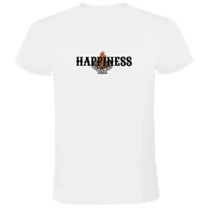 Kruskis Campfire Happiness T-shirt Met Korte Mouwen Wit