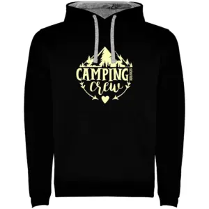 Kruskis Camping Crew Hoodie Zwart