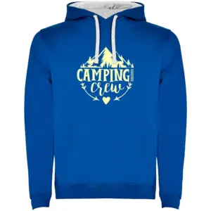 Kruskis Camping Crew Hoodie Blauw