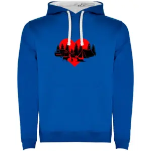 Kruskis Camping Dogs Hoodie Blauw