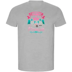Kruskis Camping Princess Eco T-shirt Met Korte Mouwen Grijs