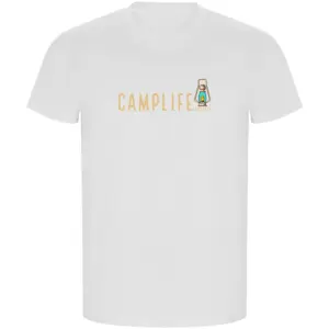 Kruskis Camplife Eco T-shirt Met Korte Mouwen Wit