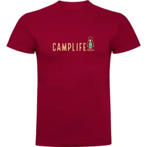 Kruskis Camplife T-shirt Met Korte Mouwen Rood