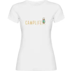 Kruskis Camplife T-shirt Met Korte Mouwen Wit