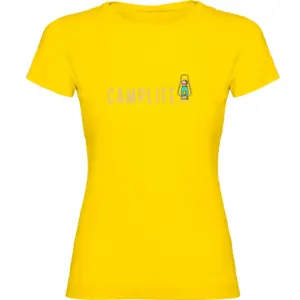 Kruskis Camplife T-shirt Met Korte Mouwen Geel