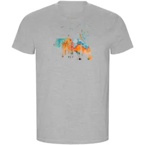 Kruskis Compass Bear Eco T-shirt Met Korte Mouwen Grijs