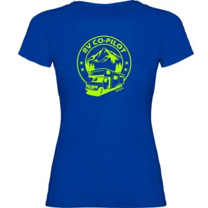 Kruskis Copilot T-shirt Met Korte Mouwen Blauw