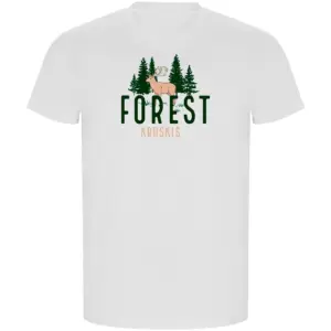 Kruskis Deer Eco T-shirt Met Korte Mouwen Wit