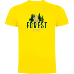 Kruskis Deer T-shirt Met Korte Mouwen Geel