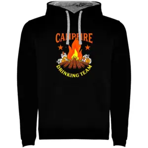 Kruskis Drinking Team Hoodie Zwart