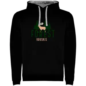 Kruskis Deer Hoodie Zwart